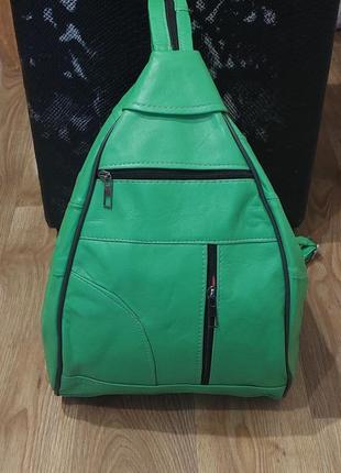 Сумка-рюкзак, натуральная кожа4 фото
