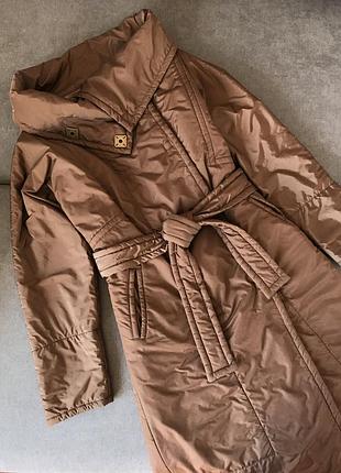 Тёплый плащ на синтепоне