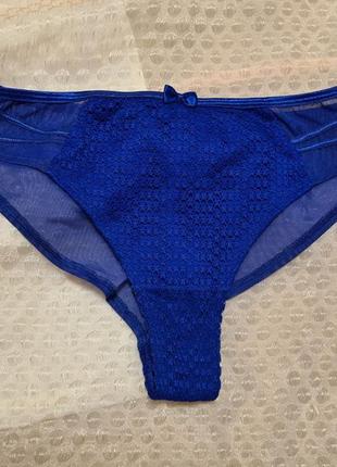 💙яркие синие трусики женские бикини от george9 фото