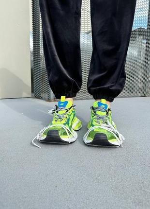 Кроссовки в стиле balenciaga 3xl in fluo yellow8 фото