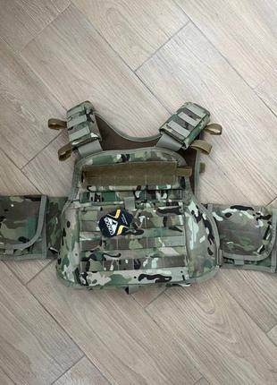 Плитоноска жилет condor multicam