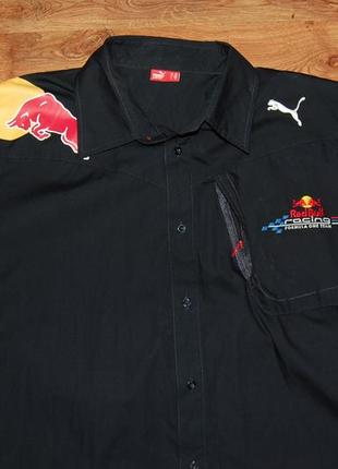 Крута теніска, шведка , футболка сорочка поло від puma red bull racing,  оригінал, на 54 р-р,  xxl5 фото