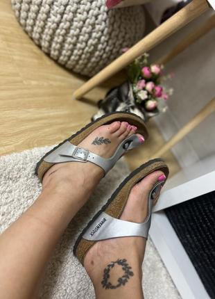 Стильные шлепанцы вьетнамки birkenstock sandals3 фото