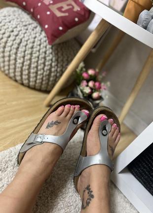 Стильные шлепанцы вьетнамки birkenstock sandals