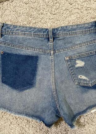 Короткие джинсовые шорты No5744 фото