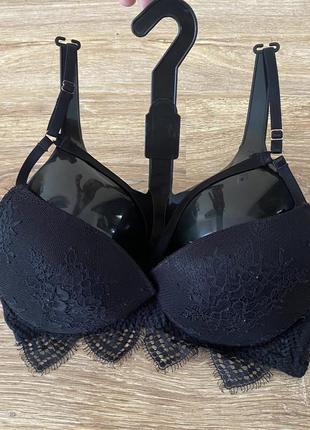 Шикарный, ажурный, базовый, бюстгальтер, нереально, красивый, с супер пуш-ап, от бренда; иntimissimi