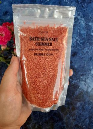 Морская соль для ванны с шиммером🤩2 фото