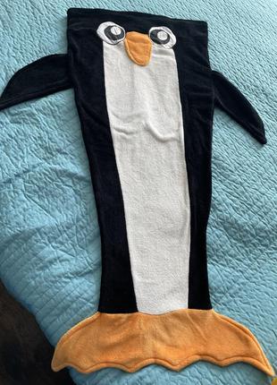 Плед мешок пингвин1 фото