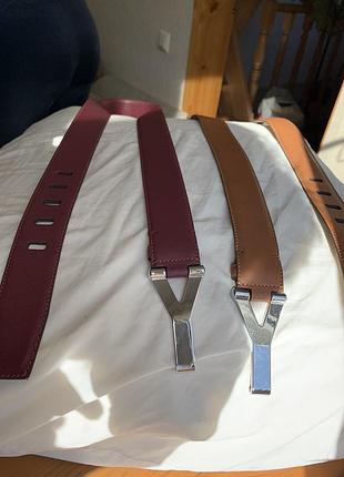 Мужской кожаный ремень