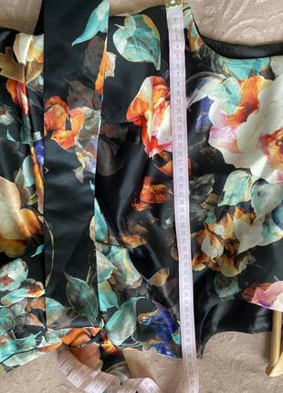 Сукня плаття квітковий принт фірма closet6 фото