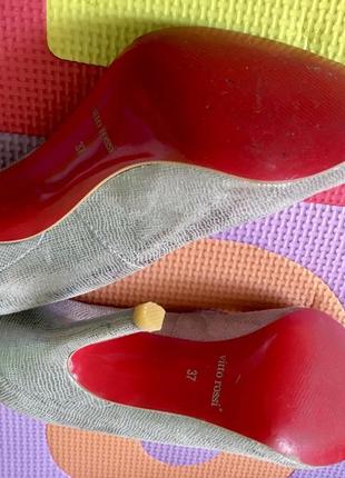 Серебристые туфли vitto rossi3 фото