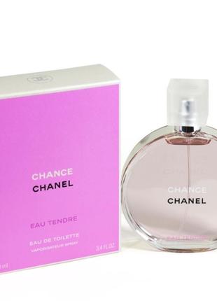 Женские духи chanel chance eau tendre edp 100 ml. шанель шанс тендер парфюм 100 мл.