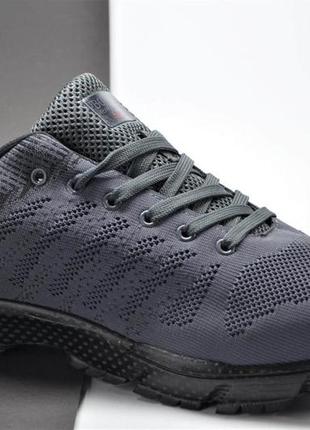 Чоловічі кросівки сітка велетні сірі bonote 861917