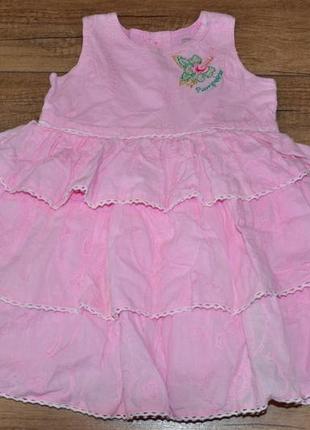 Платье, платье pampolina девочке 80-86 см, 12-18 мес.