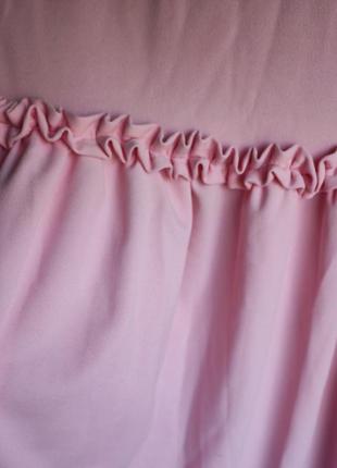 Платье нежного розового цвета5 фото