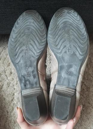 Распродажа! кожаные удобные сапоги ботинки tamaris10 фото