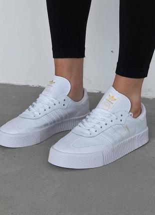 Мужские кроссовки adidas samda white