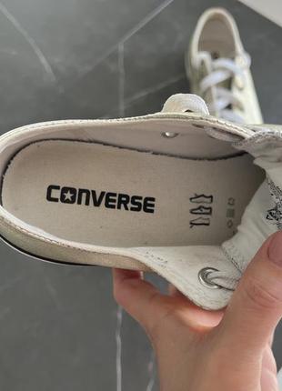 Кожаные кеды converse5 фото