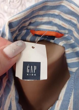 Рубашка на мальчика от бренда gap kids.4 фото