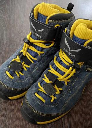 Трекінгові черевики salewa gore-tex 33 розмір 21.5 см устілка.2 фото