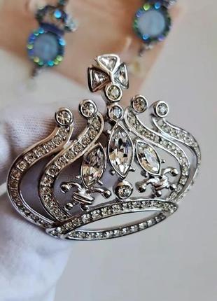 Dior 👑 винтажная брошь корона