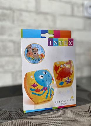 Надувные нарукавники intex