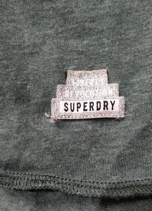 Superdry женская футболка серого цвета размер s7 фото