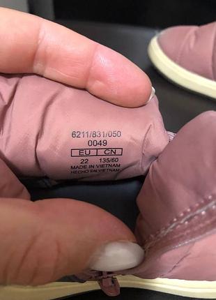 Ботинки дутики zara на девочку 3