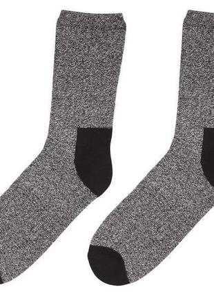 2 пари, теплі махрові шкарпетки livergy німеччина, комплект . р. 39-422 фото
