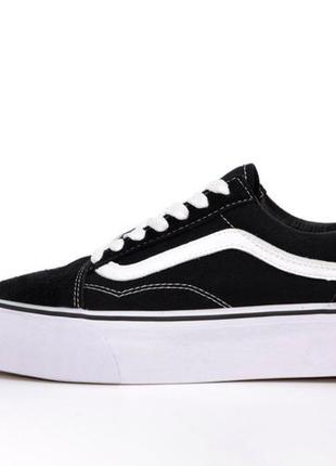 Кеди vans old skool stac platform6 фото