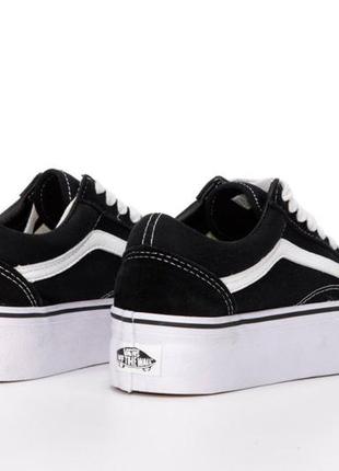 Кеди vans old skool stac platform7 фото