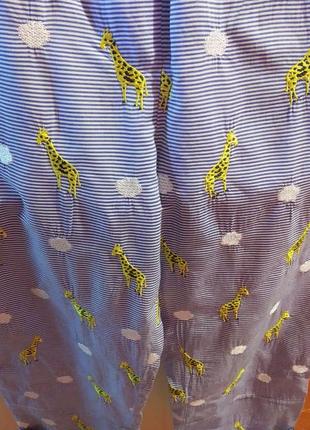 Красивые штаны брюки джоггеры италия ткань натуральная7 фото