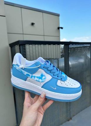 Женские кроссовки nike air force 1 07 lx nail art celestine #найк