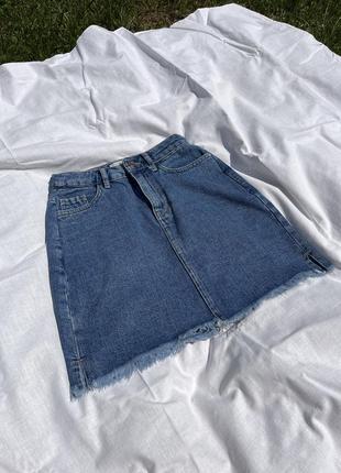 Джинсова спідниця, джинсова спідничка, джинсова юбка