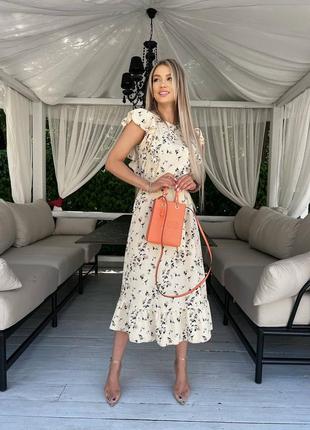 Неймовірно легка жіночна  та красивп сукня