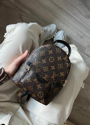 Рюкзак женский louis vuitton palm springs mini backpack logo