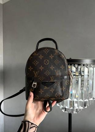 Рюкзак женский louis vuitton palm springs mini backpack logo6 фото