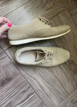 Летние туфли мокасины мужские zara man 40/40.5/41