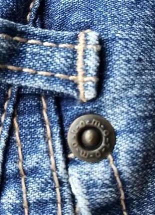 Актуальна міні спідниця джинсова синьо блакитна topshop (оргигнал) 98% котон6 фото