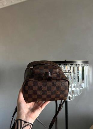 Рюкзак жіночий, louis vuitton palm springs mini backpack brown9 фото