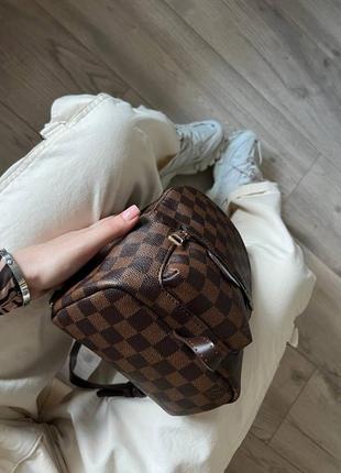 Рюкзак женский, louis vuitton palm springs mini backpack brown6 фото