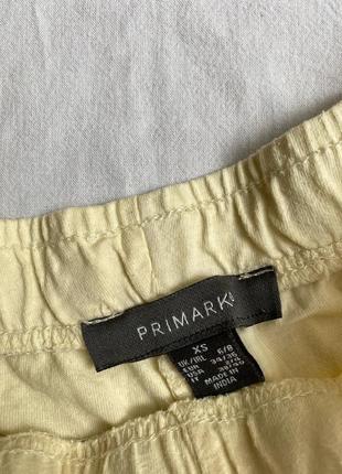 Желтые спортивные шорты primark5 фото