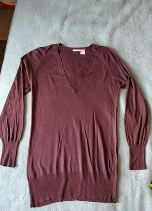 Тонка фіолетова кофта soft grey