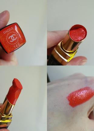 Увлажняющая глянцевая помада chanel rouge coco flash4 фото