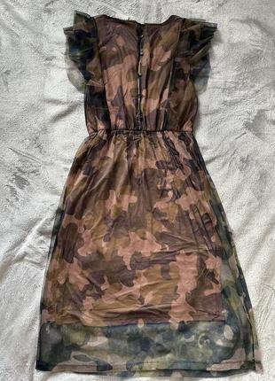 Камуфляжное платье2 фото