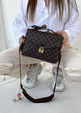 Сумочка жіноча, клатч louis vuitton metis brown