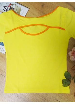 Розпродаж жіноча футболка з вирізом на груді, склад віскоза, невеликий розмір , виробник туреччина2 фото
