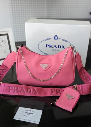 Классная женская розовая сумочка1 фото
