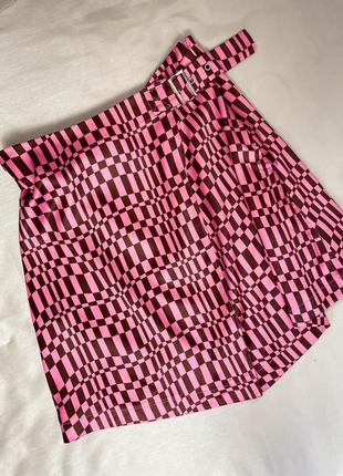 Розовая юбка мини missguided1 фото
