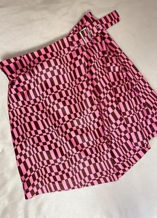 Розовая юбка мини missguided2 фото